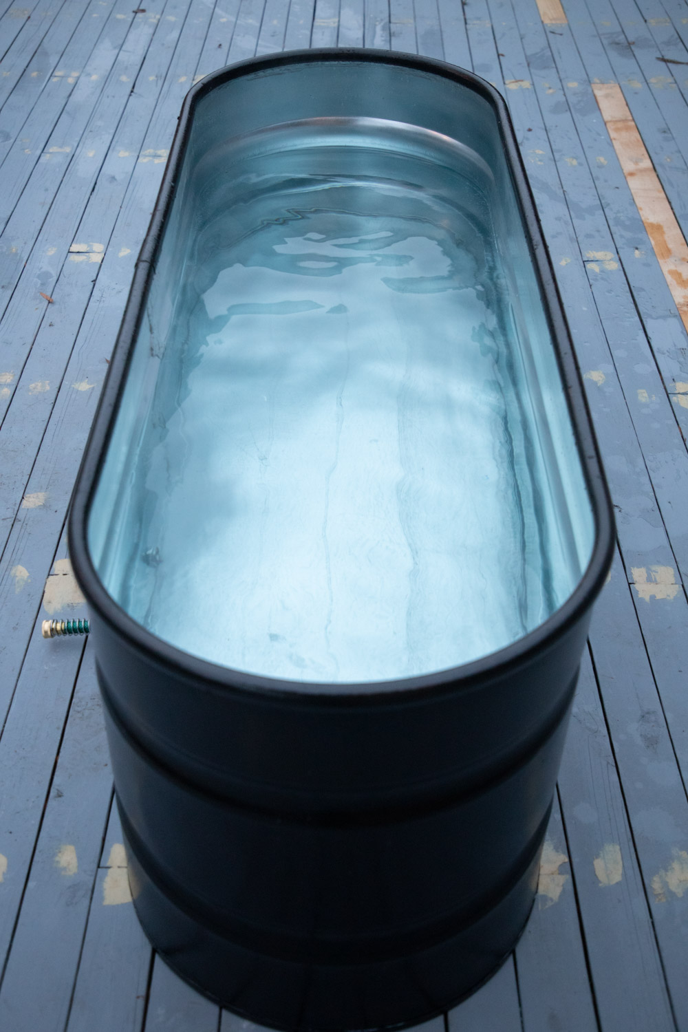 I Converted Our Giant Hot Tub Into A Cold Pool For The Summertime