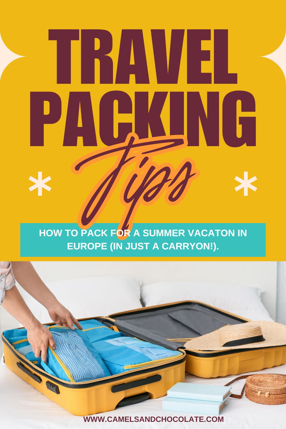 Packing for a Vacation in Europe | Your Summer Packing List